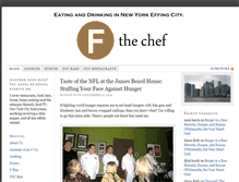 Tablet Screenshot of fthechef.com